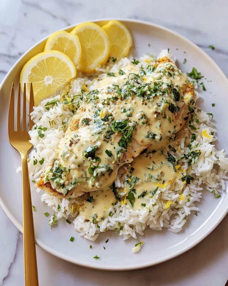 Creamy Lemon Garlic Herb Tilapia Recipe