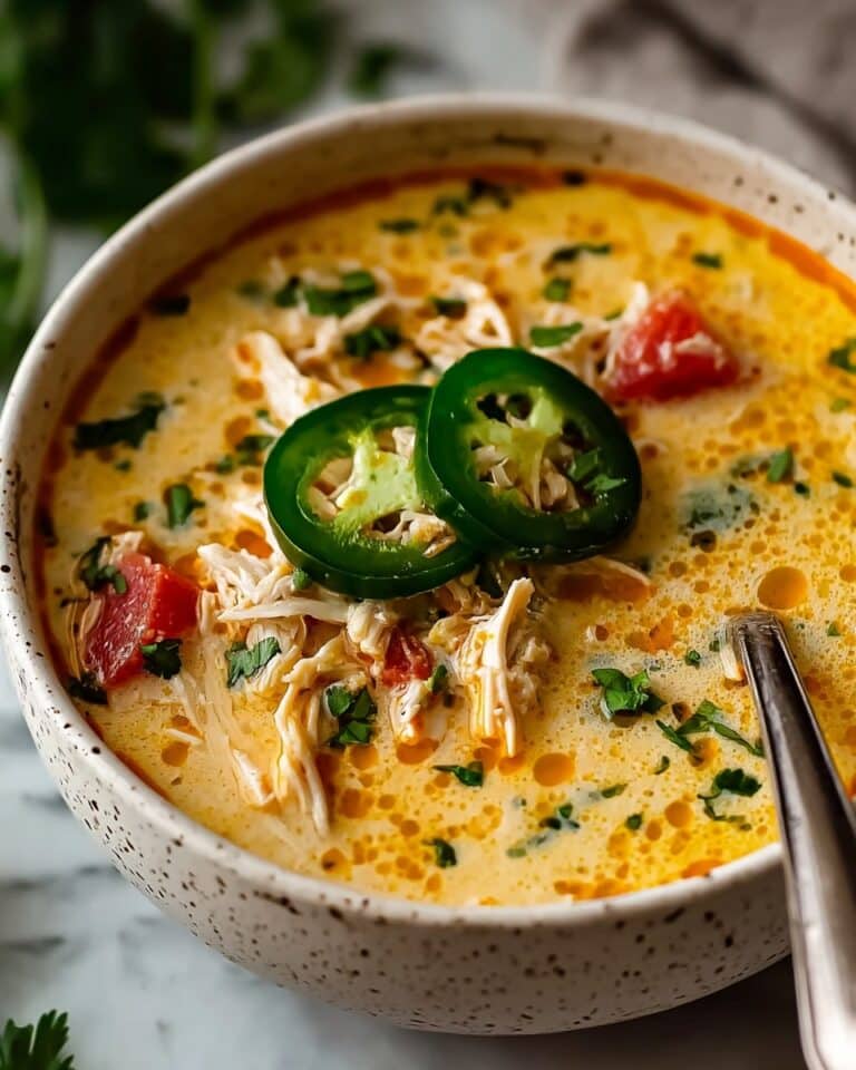 Spicy Jalapeño Popper Chicken Soup Recipe