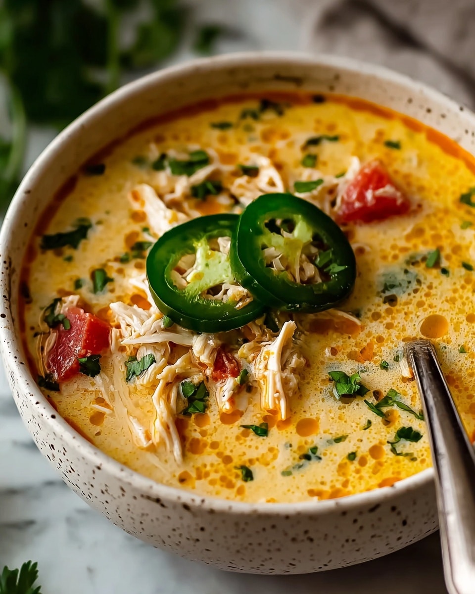 Spicy Jalapeño Popper Chicken Soup Recipe - Recipe Image