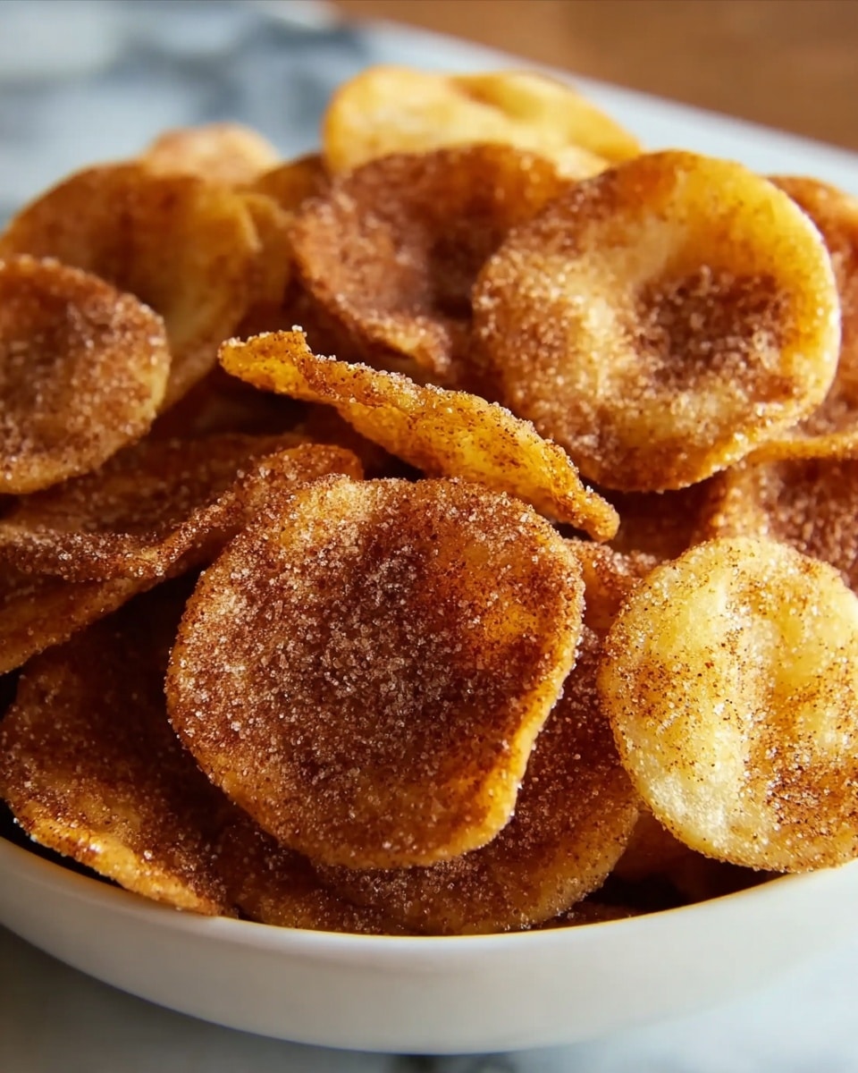 Sweet Cinnamon Air Fryer Banana Chips Recipe - Recipe Image