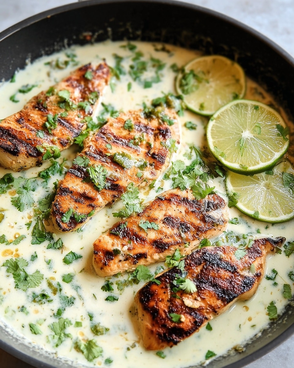 Creamy Coconut Lime Chicken Recipe - Recipe Image