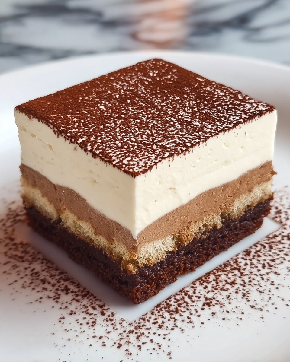 Tiramisu Brownies Recipe - Recipe Image