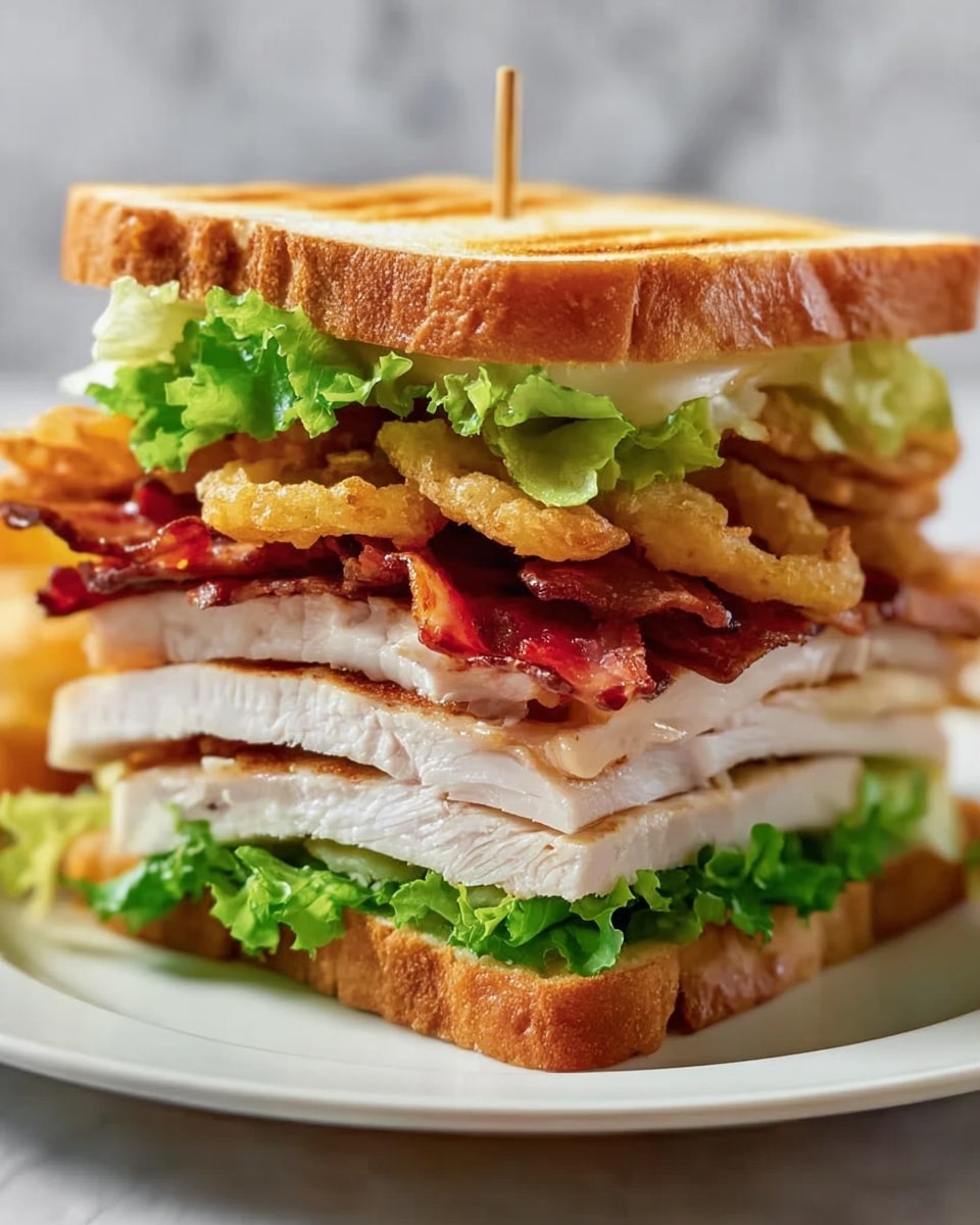 Turkey Club Sandwich Recipe - Recipe Image