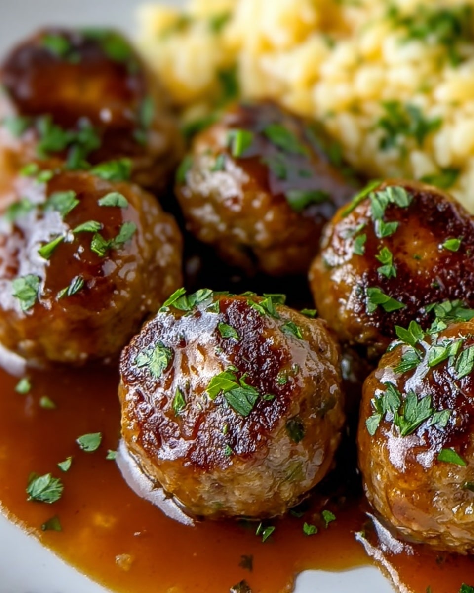 Gravy Lover’s Meatballs Recipe - Recipe Image