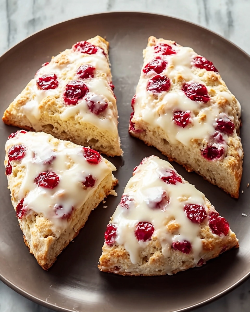 Best Cranberry Orange Scones Recipe - Recipe Image