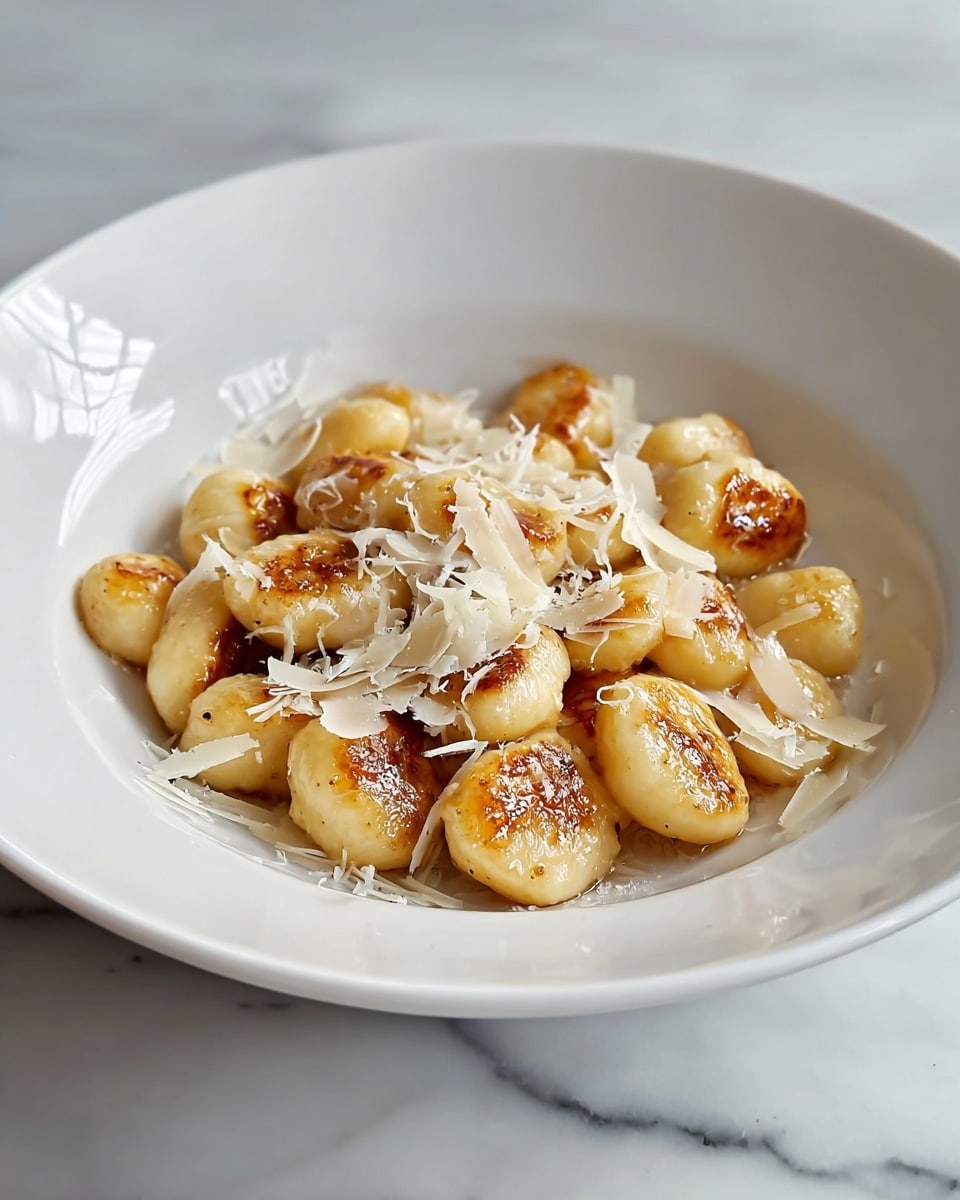 Toasted White Truffle Gnocchi Recipe - Recipe Image