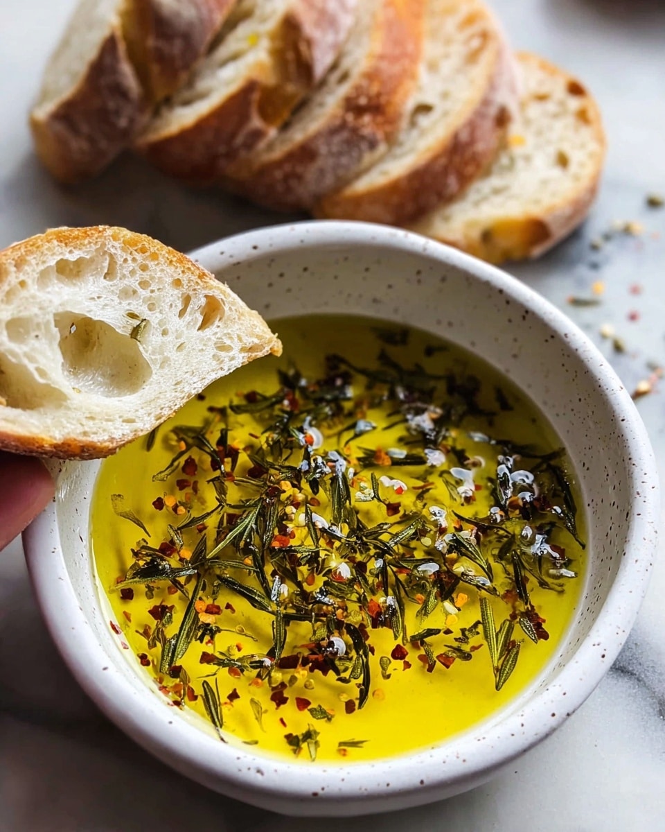 Delicious Bread Dipping Oil Recipe - Recipe Image