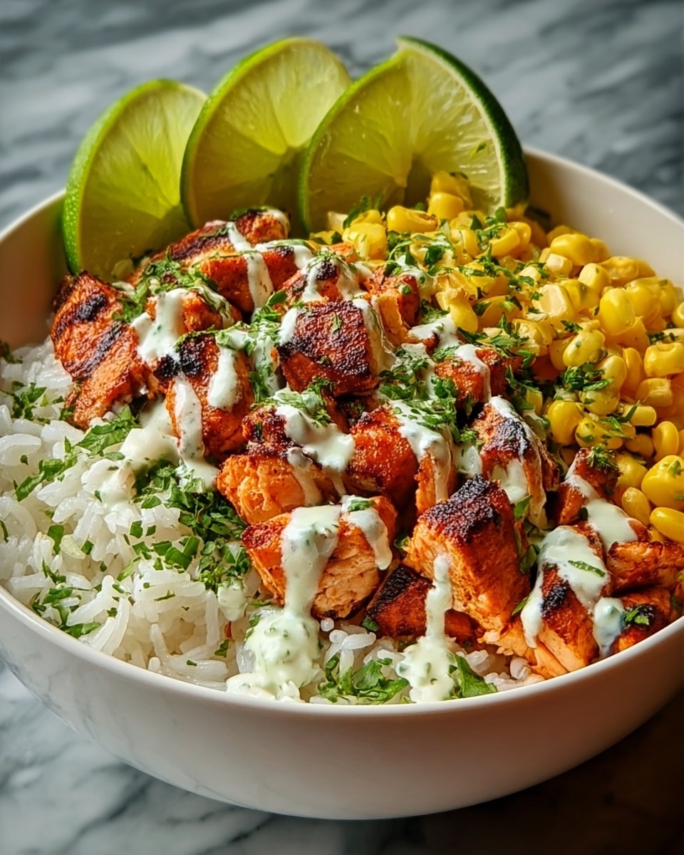 Street Corn Chicken Bowl Recipe - Recipe Image