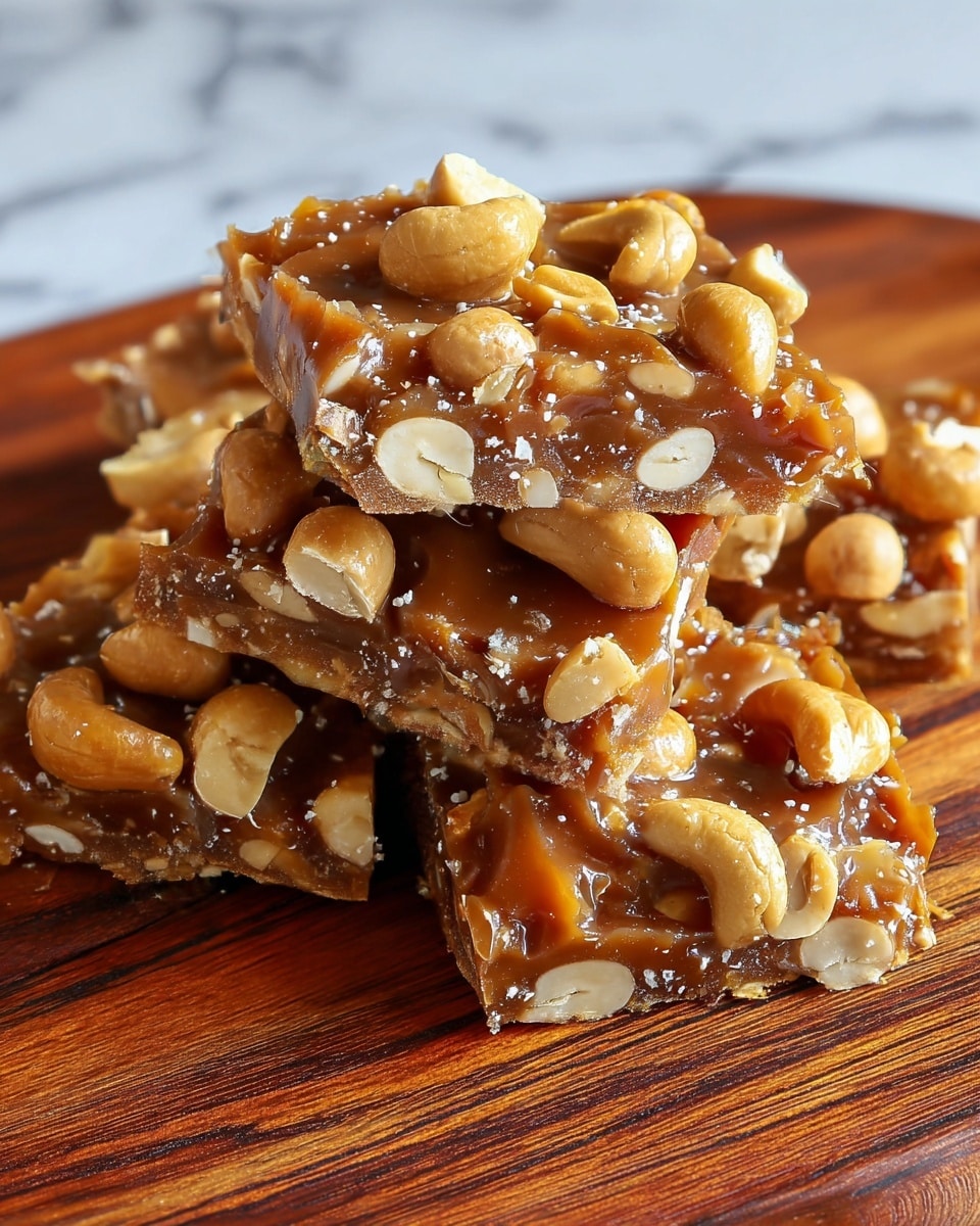 Butter Toffee Cashew Crunch Recipe - Recipe Image