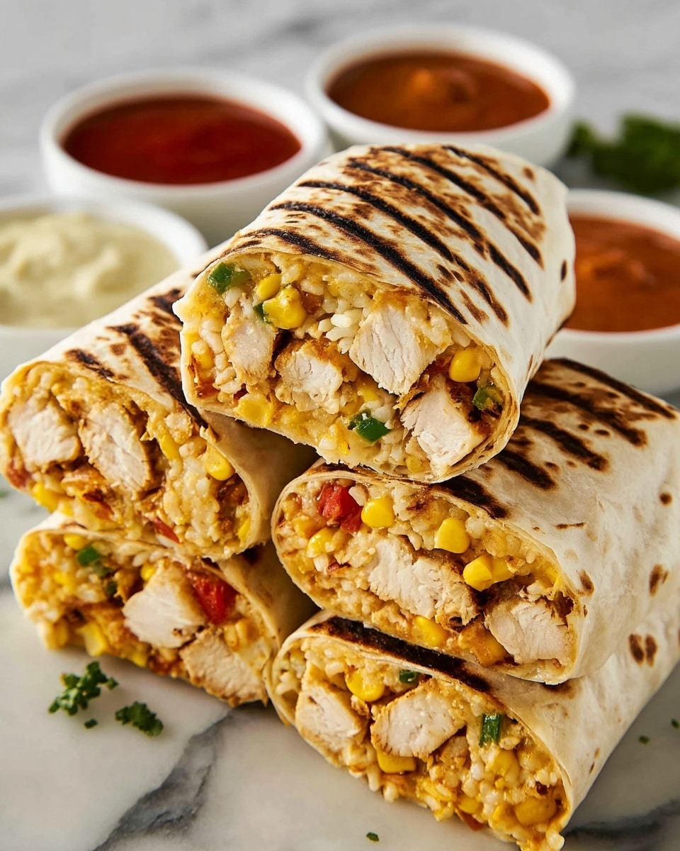 Chicken Burritos Recipe - Recipe Image