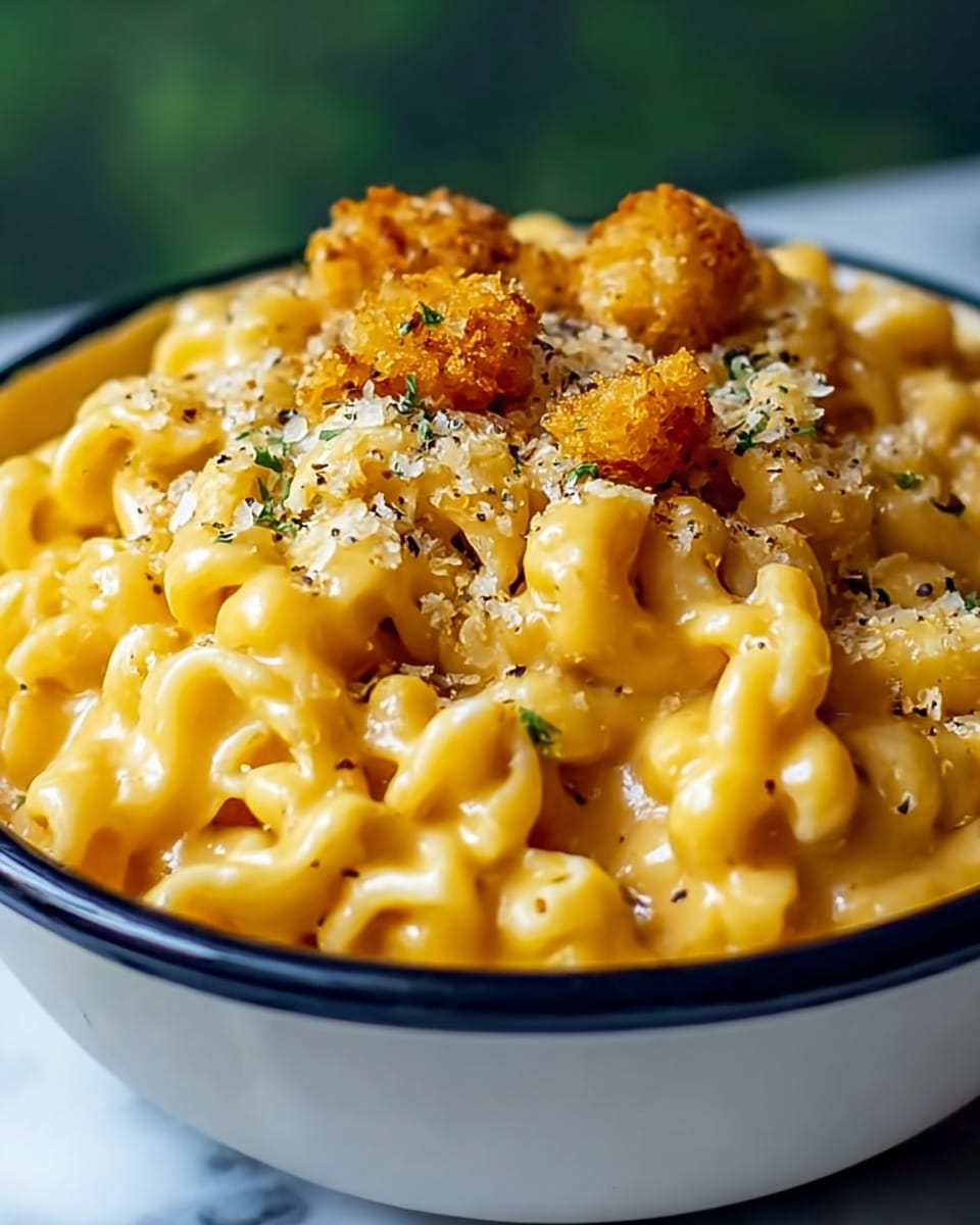 Creamy Honey Pepper Chicken Mac and Cheese Delight Recipe - Recipe Image