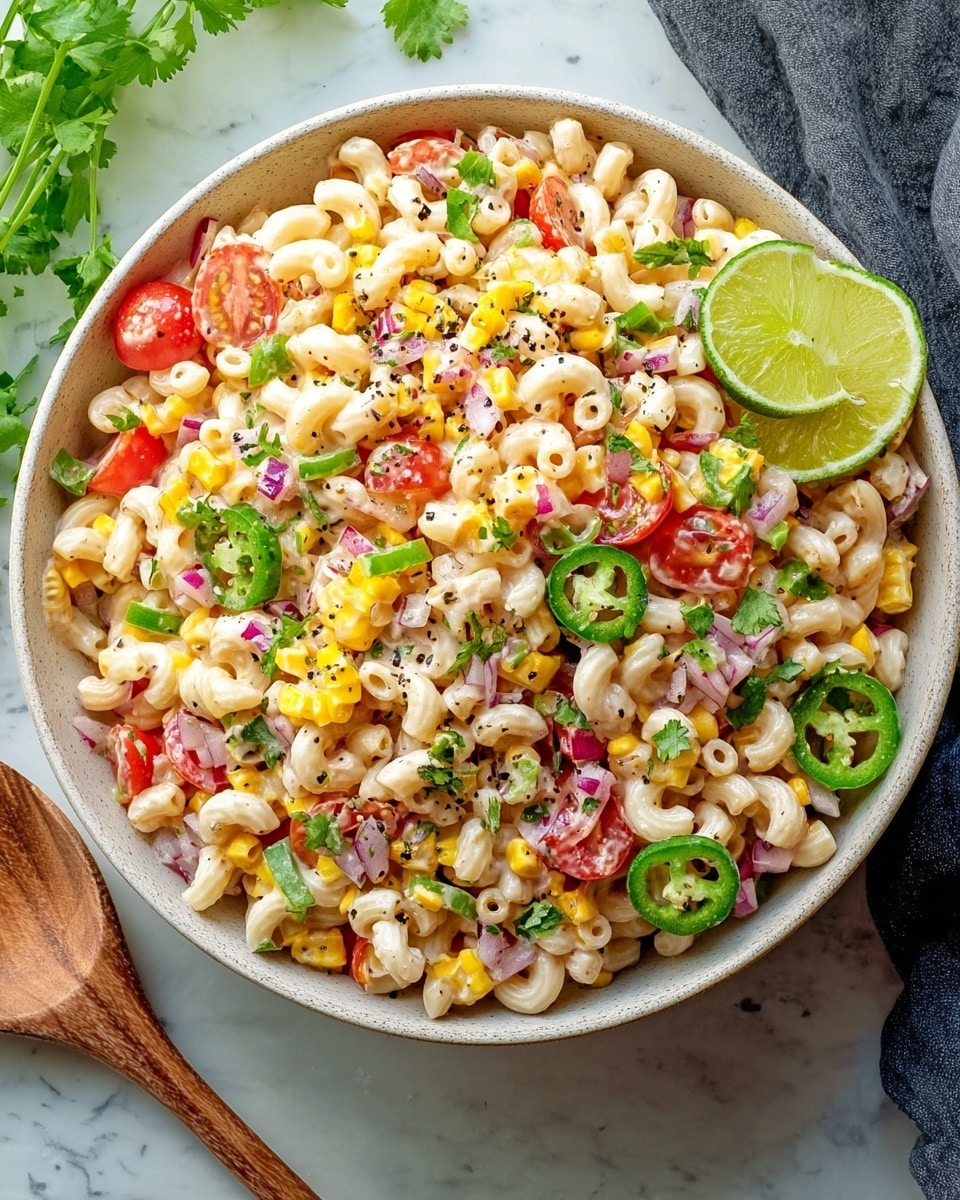 Mexican Macaroni Salad Fiesta Recipe - Recipe Image