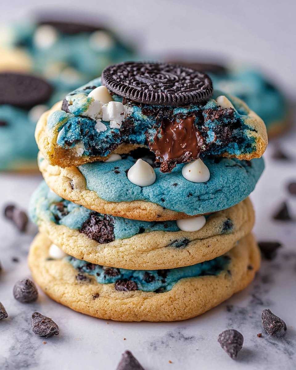 Cookie Monster Cookies Recipe - Recipe Image