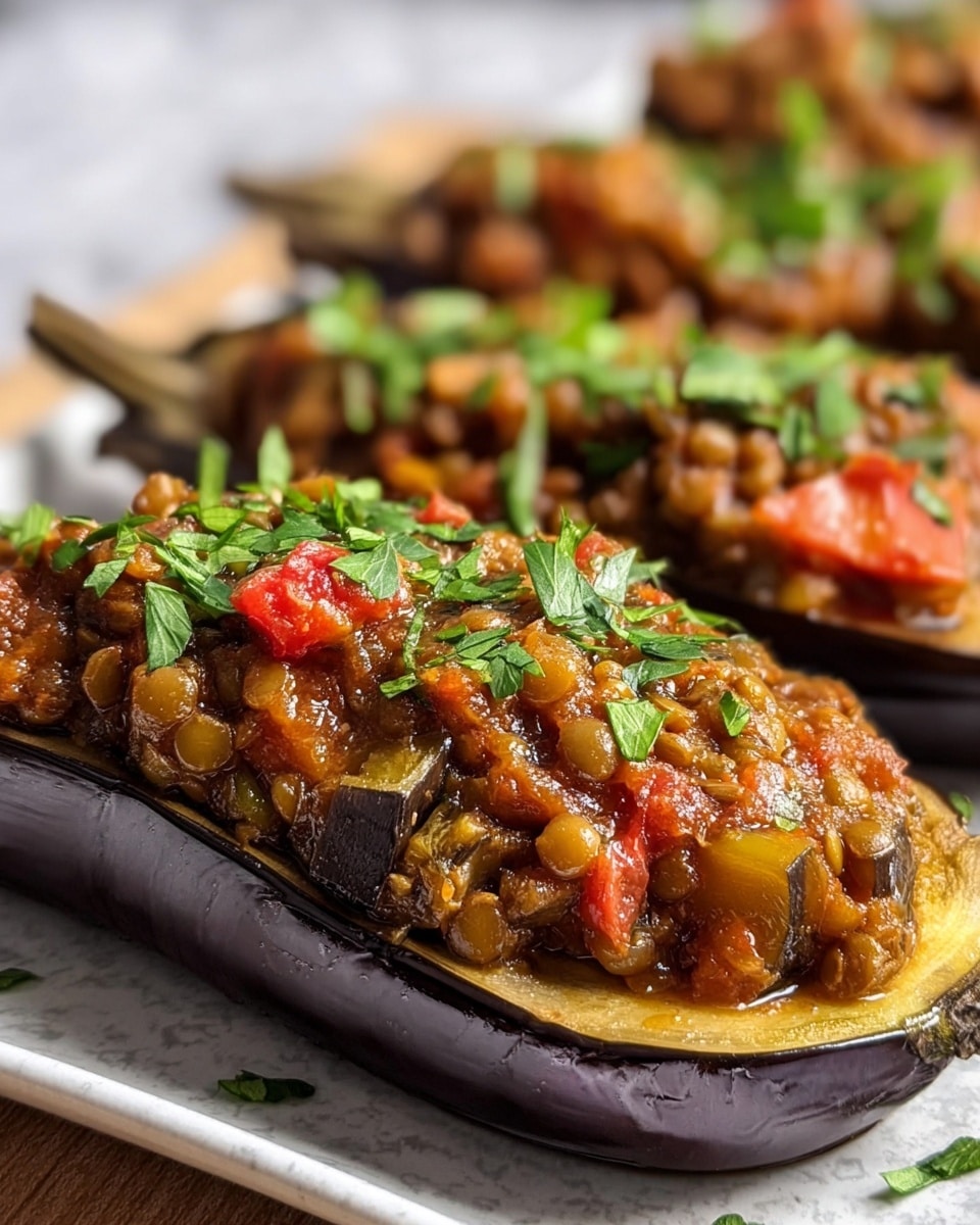 Stuffed Eggplant Recipe - Recipe Image