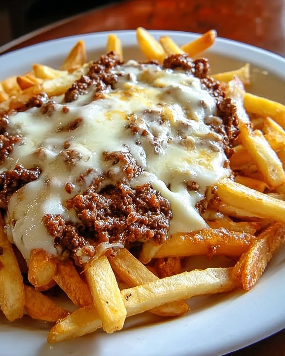 Philly Steak Cheese Fries Recipe - Recipe Image