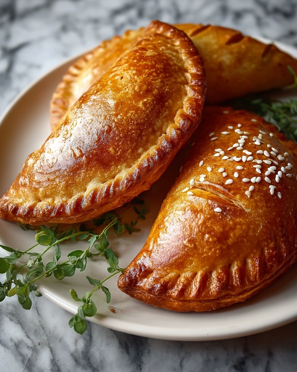 Warm Spiced Baked Pumpkin Pasties Recipe - Recipe Image