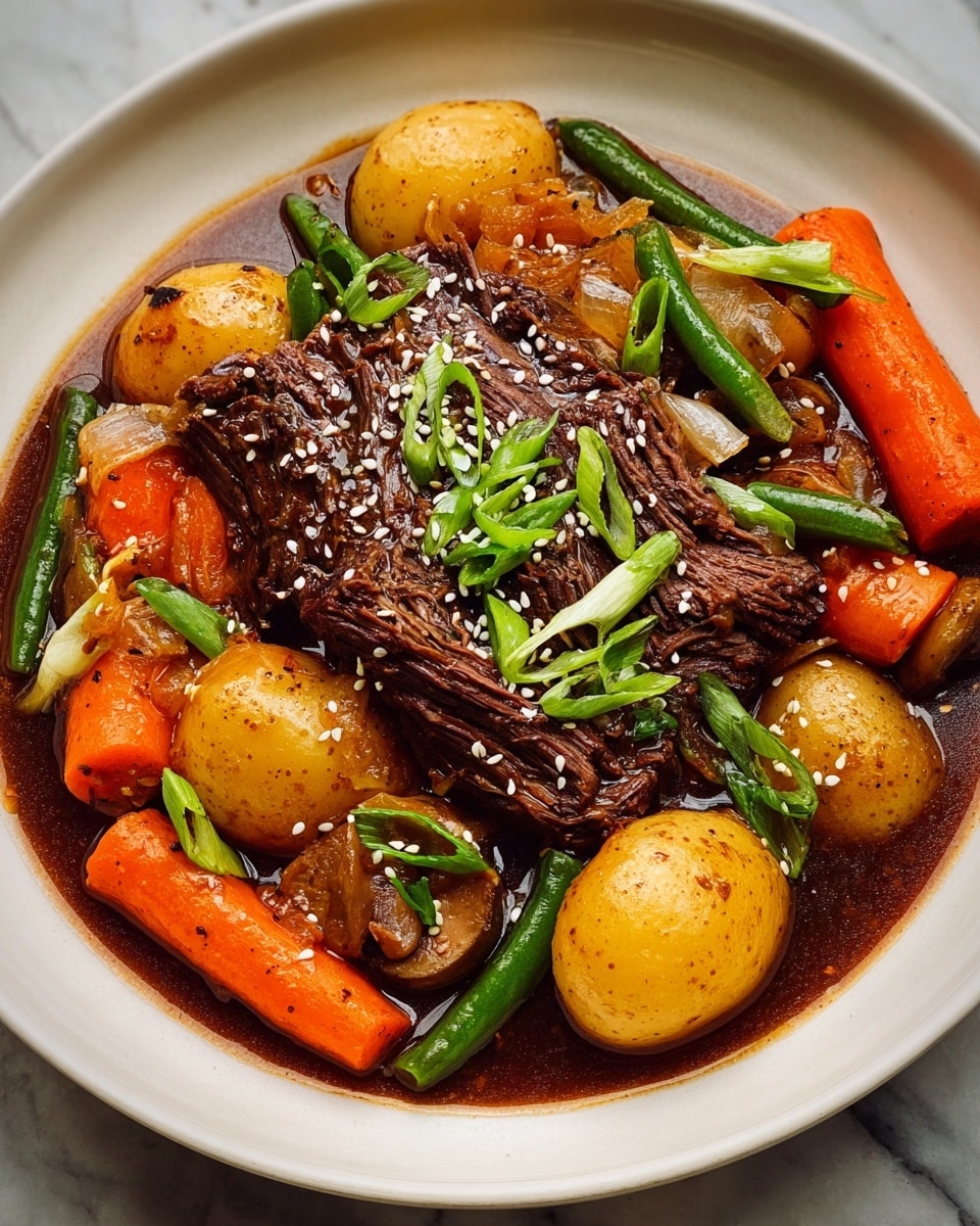Korean Style Pot Roast Recipe - Recipe Image