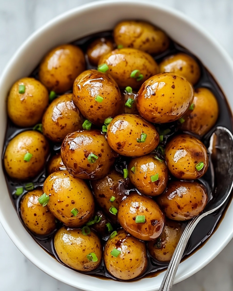 Honey Mustard Skillet Potatoes Recipe - Recipe Image