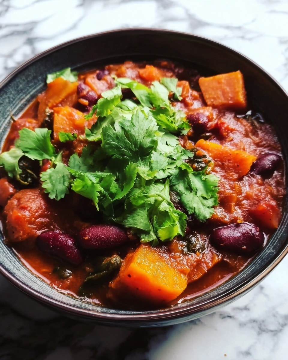 Vegetarian Pumpkin Chili Recipe - Recipe Image