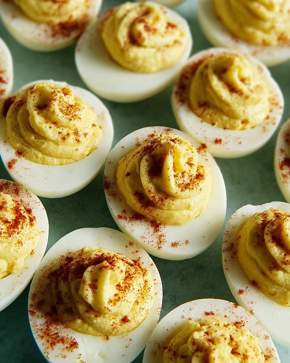 Pickle-Brined Deviled Eggs Recipe - Recipe Image