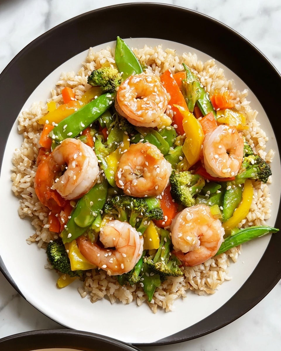 Healthy Stir-Fry Shrimp Recipe - Recipe Image