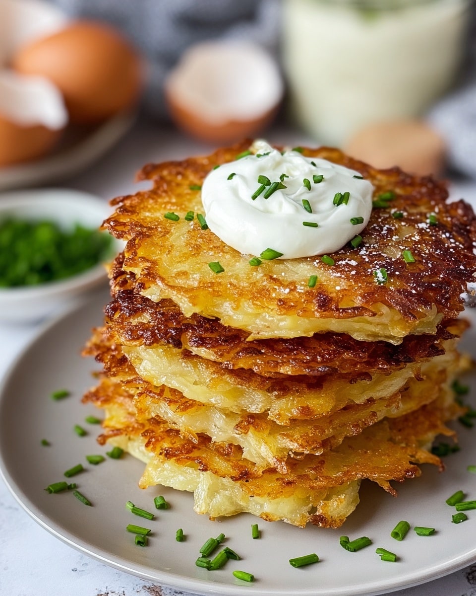 German Potato Pancakes (Kartoffelpuffer) Recipe - Recipe Image