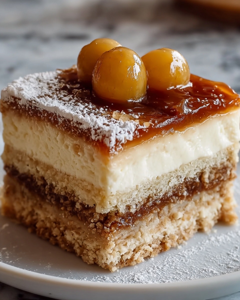 Date Custard Cake Recipe - Recipe Image