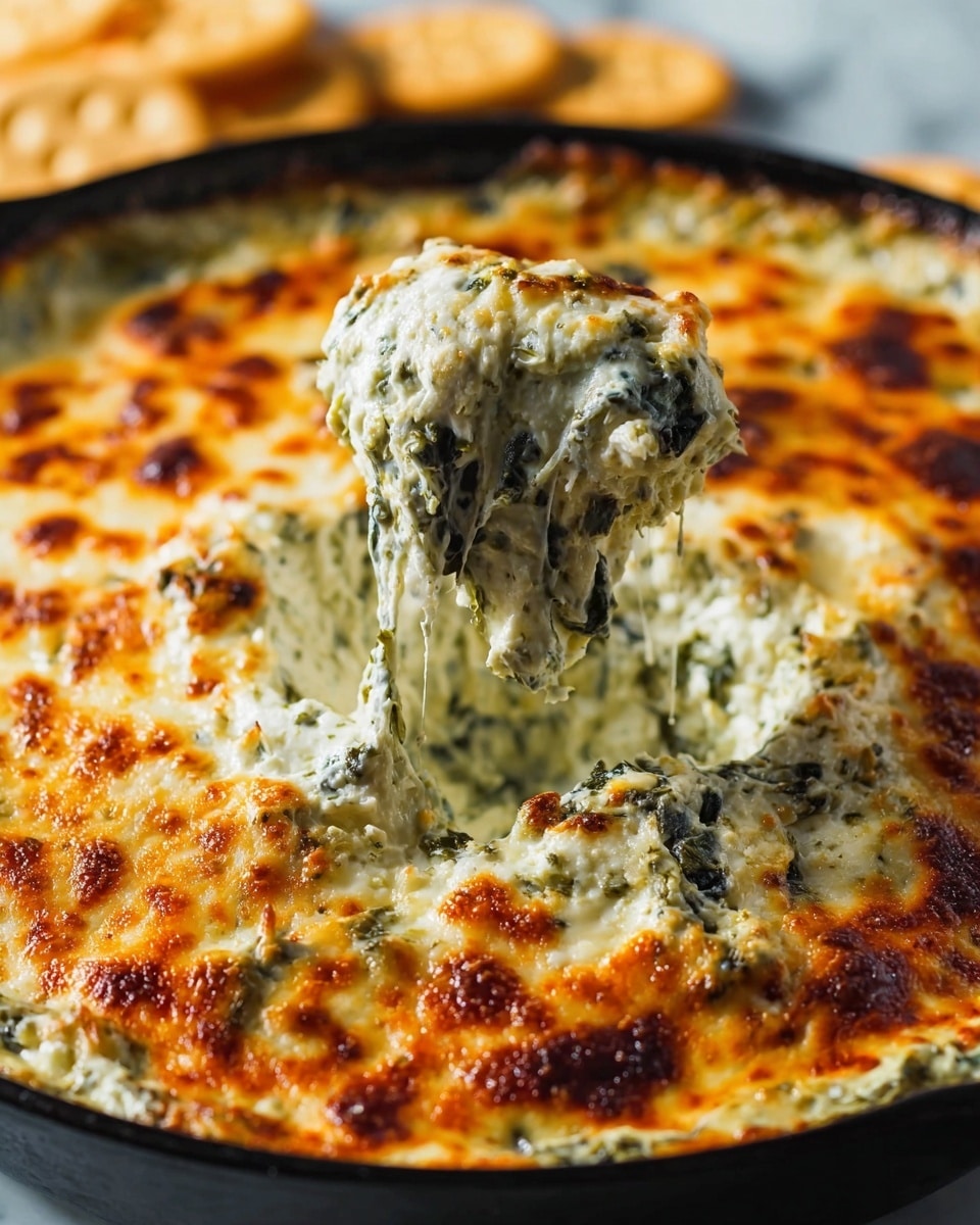 Hot Spinach and Artichoke Dip Recipe - Recipe Image