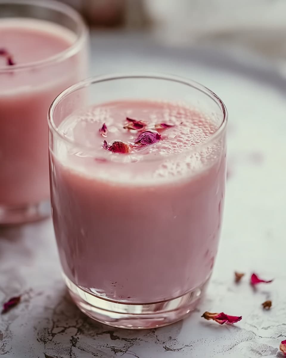 Rose Milk Recipe - Recipe Image