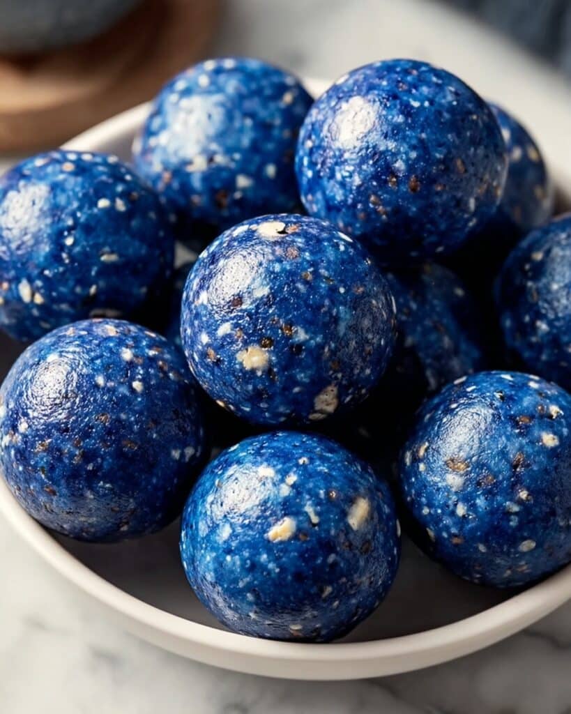 Beauty-Boosting Blue Majik Energy Balls Recipe