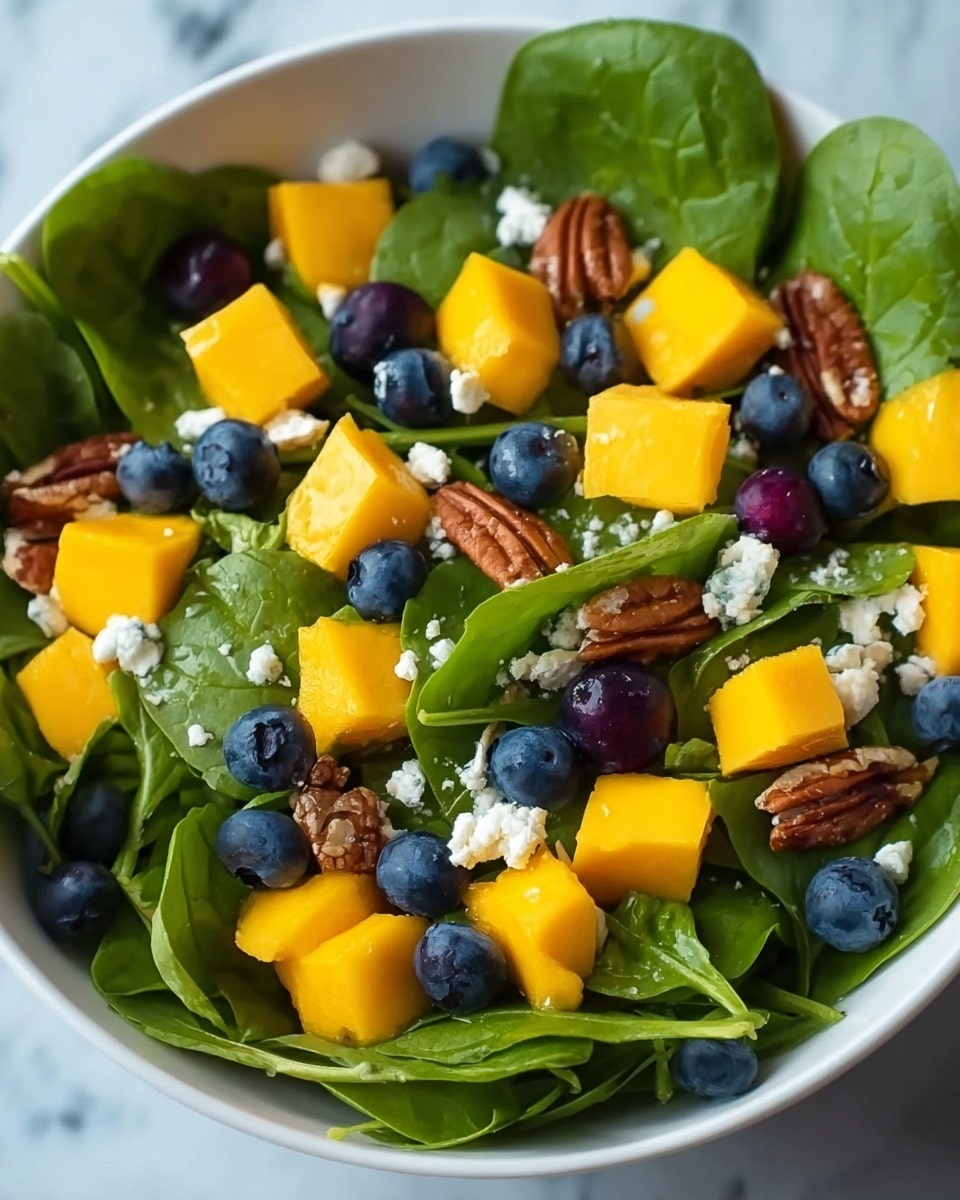 Mango Spinach Salad Recipe - Recipe Image
