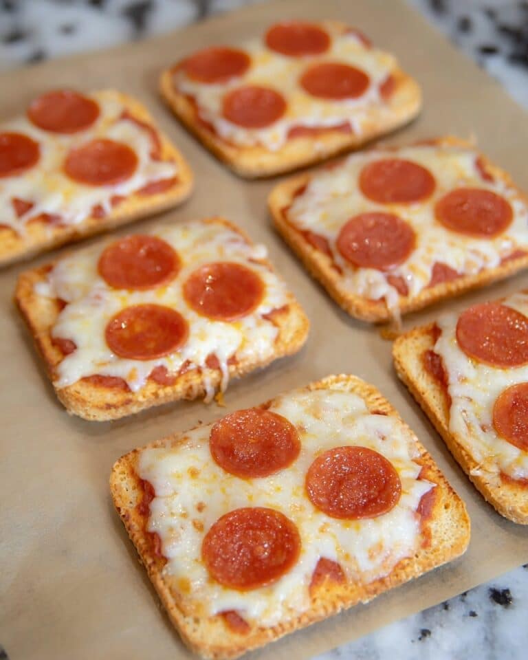 Large Keto Pizza Crackers Recipe