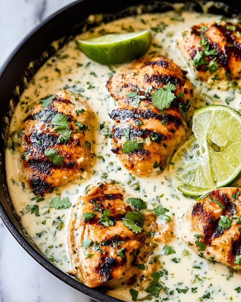 Creamy Coconut Lime Chicken Recipe
