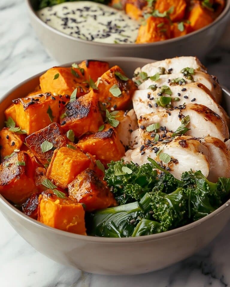 Chicken and Sweet Potato Bowls Recipe