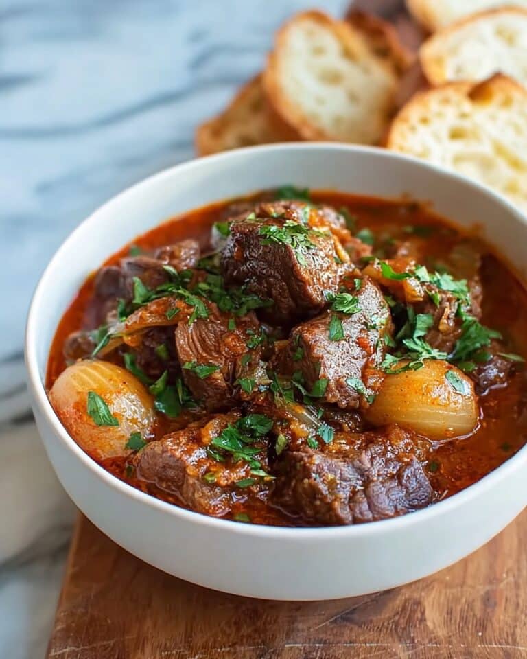 Stifado: Greek Beef Stew with Shallots Recipe