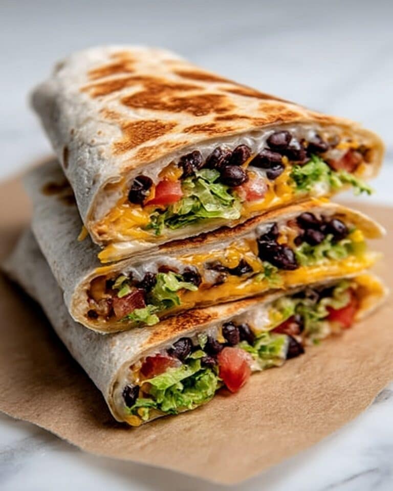 Black Bean Crunch Wrap Supreme Recipe