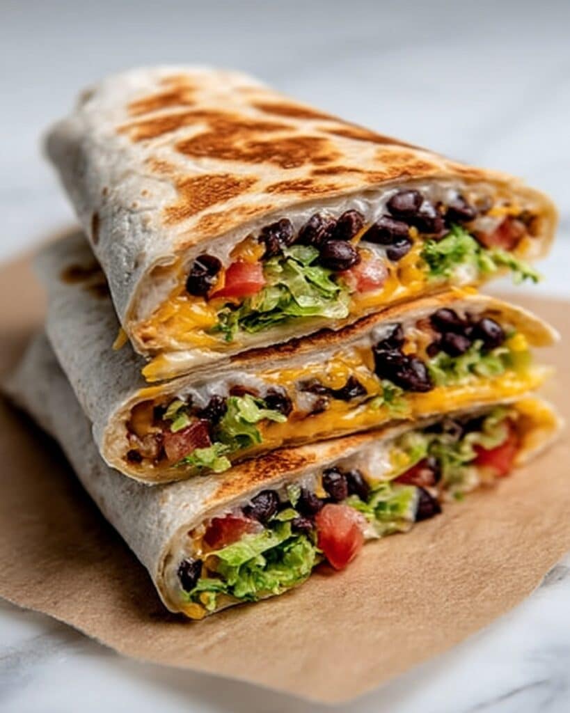 Black Bean Crunch Wrap Supreme Recipe