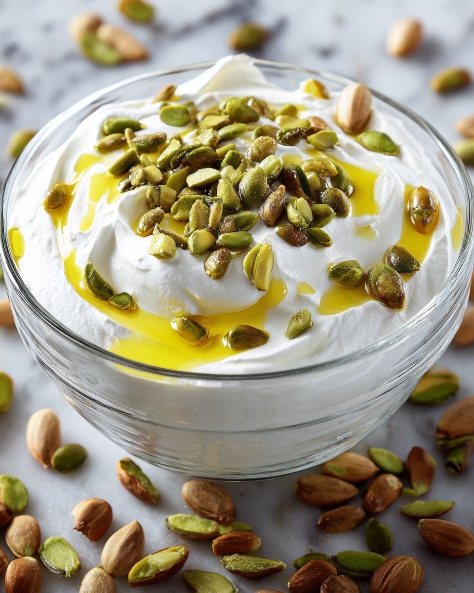 Greek Yogurt with Honey and Pistachios Recipe - Recipe Image