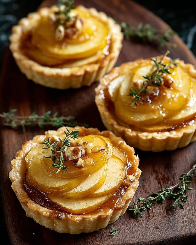Apple, Brie, and Honey Tarts Recipe