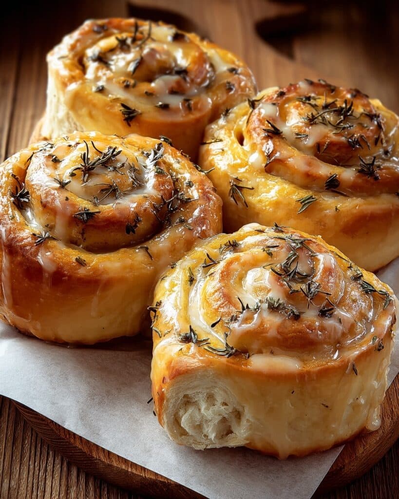 Salted Sage Honey Butter Brioche Rolls Recipe
