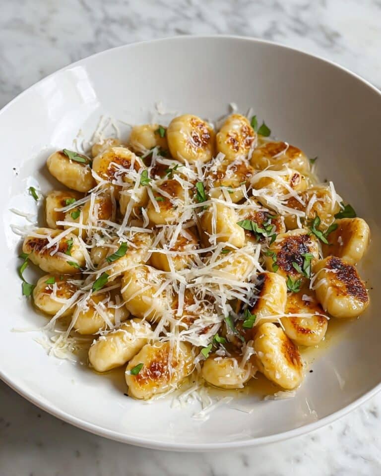 Toasted White Truffle Gnocchi Recipe