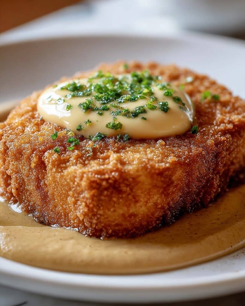 Crispy Chicken Fried Steak with Homemade Gravy Recipe
