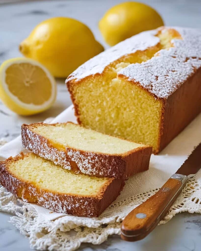 Old-Fashioned Lemon Pound Cake Recipe