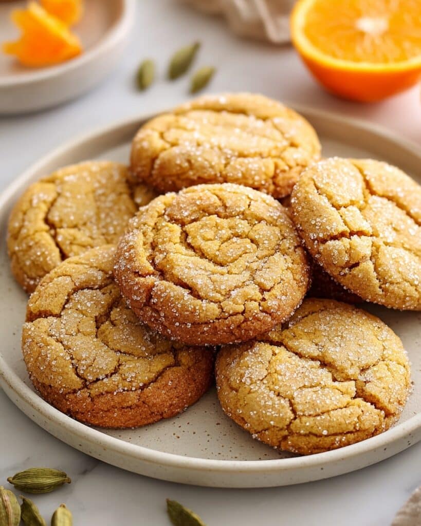 Orange Cardamom Cookies Recipe