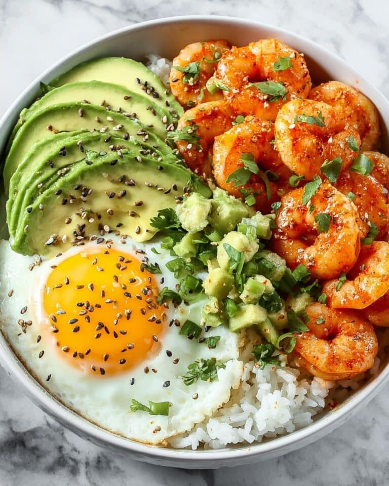 Spicy Shrimp and Cauliflower Rice Bowl Recipe