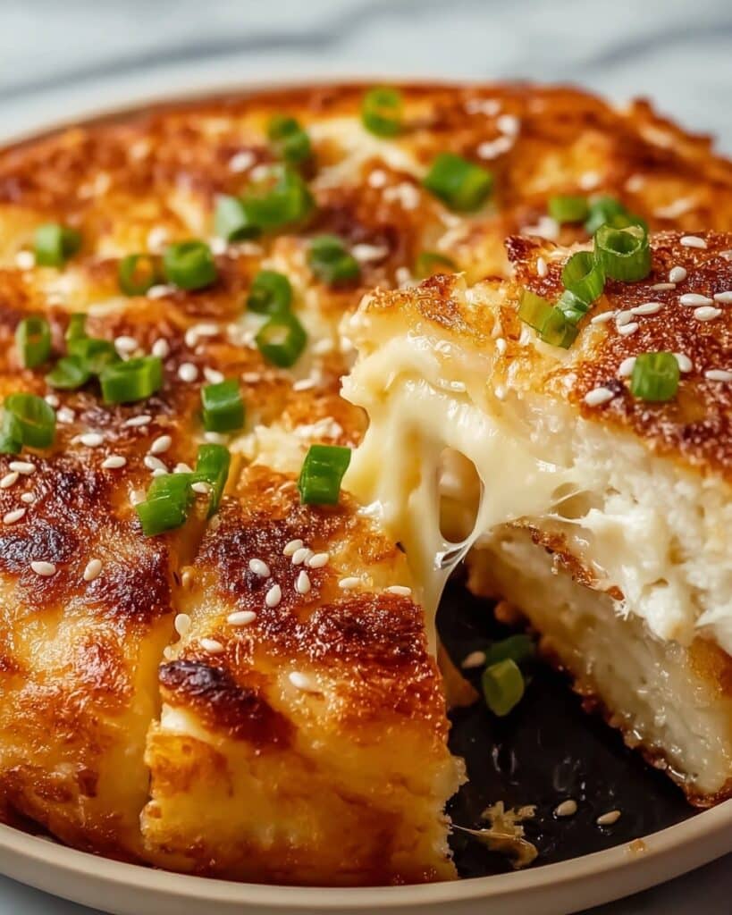 Korean Cheese Pancakes Recipe