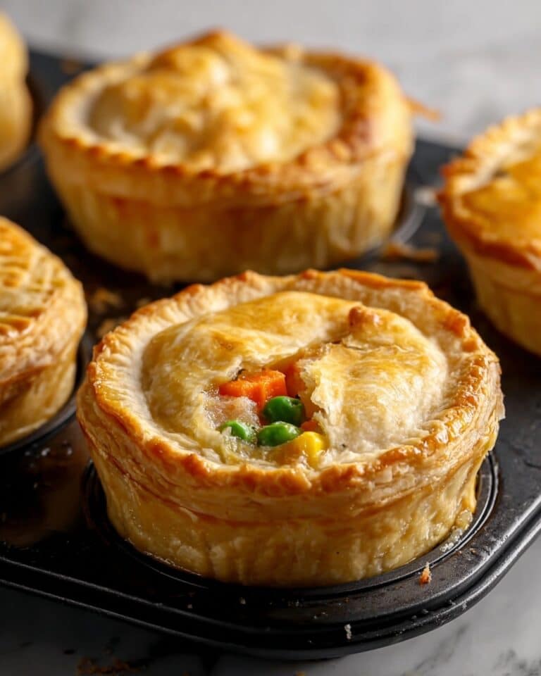 Muffin Tin Chicken Pot Pies Recipe