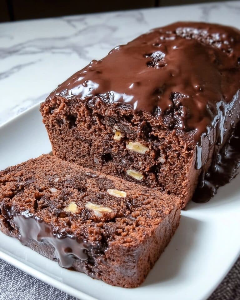 Hot Fudge Brownie Bread Recipe