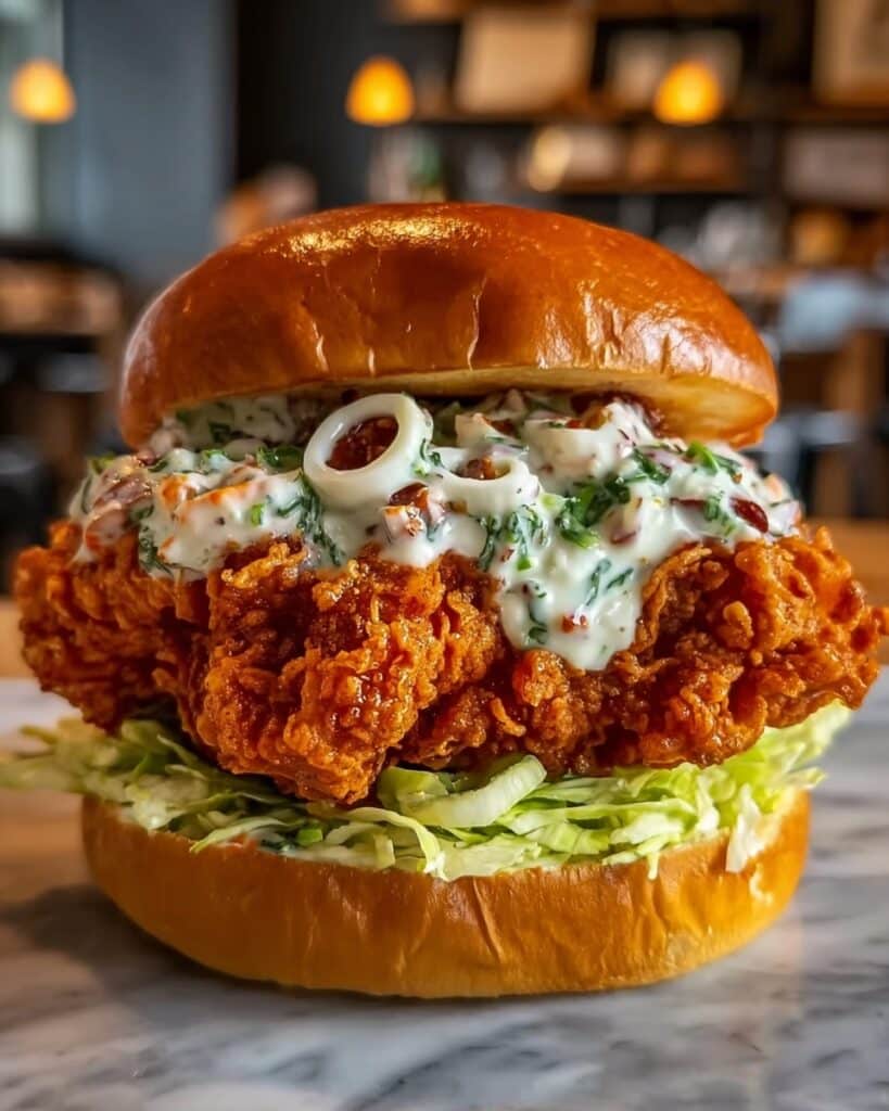 Crispy Buffalo Chicken Sandwich Recipe
