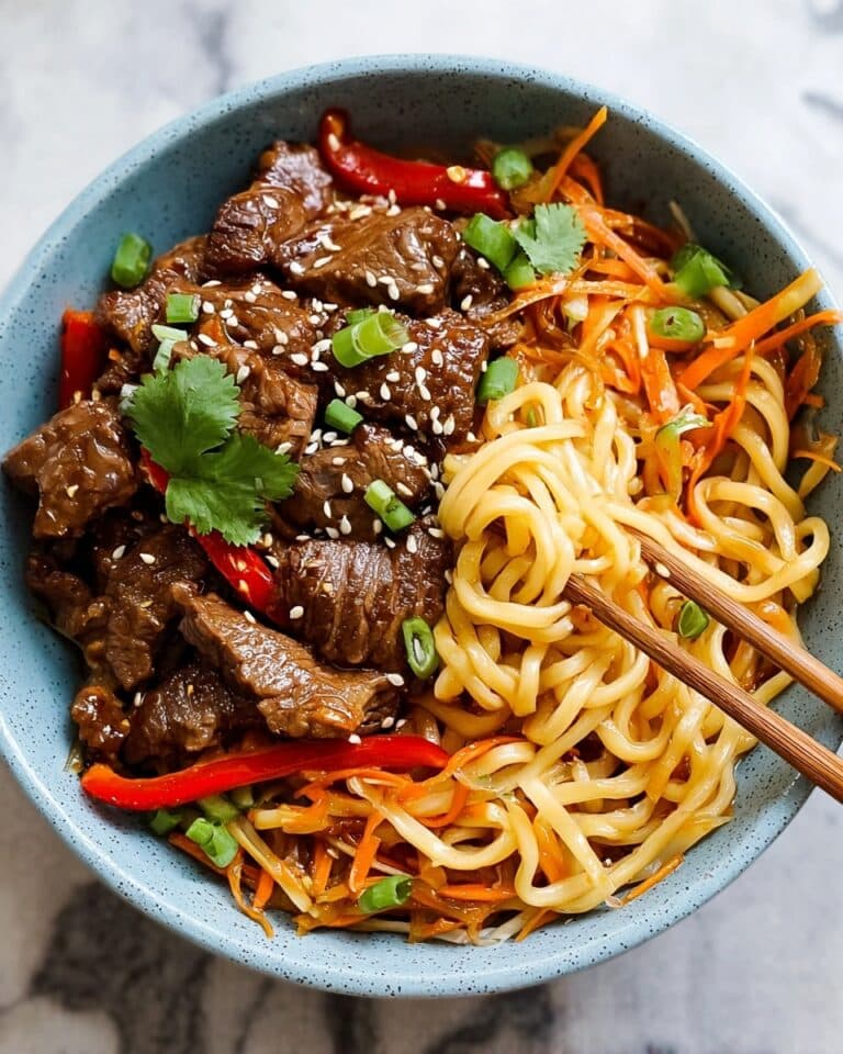 Hoisin Beef Noodles Recipe